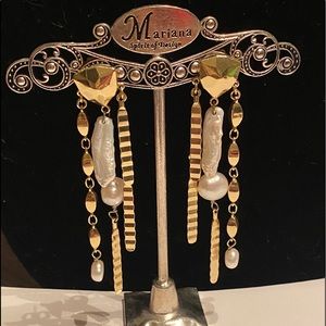 Sorrelli Urban Pearl Dangle Earrings